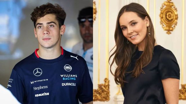 El piloto argentino Franco Colapinto y la princesa de Noruega