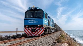 Inversión. Buscan triplicar la participación del tren en el transporte de cargas.