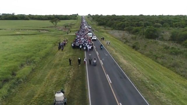 &nbsp;Peregrinación de los Pueblos: llegan peregrinos a Paraná