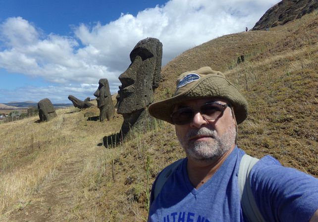 Volcan Rano Raraku El misterio de la Isla de Pascua