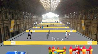 Juegos de Invierno en la Estación Belgrano