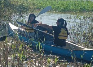 Desde la Escuela Municipal de Canotaje y SUP y de la Ecenaa realizaron una jornada de limpieza del río Paraná