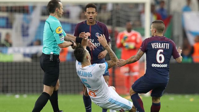 Un argentino hizo expulsar a Neymar
