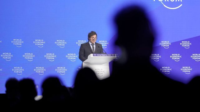 El presidente Javier Milei azuzó en Davos el temor a viejos fantasmas de la Guerra Fría.&nbsp;