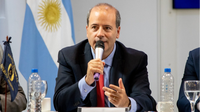 Martín Verrier, secretario de Lucha contra el Narcotráfico y la Criminalidad Organizada de Nación. 