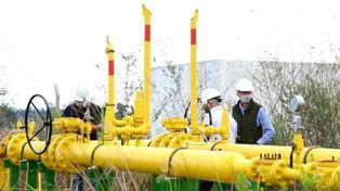 Omar Perotti: “Muchas obras locales pueden comenzar para empalmar cuando el gasoducto esté terminado”.