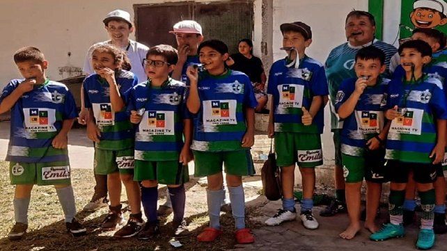 El Podio es una escuela de fútbol infantil del barrio José Hernández de Paraná.