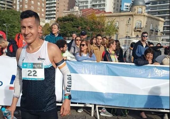 Juani Toledo clasificó segundo y aún mantiene el récord intacto para la distancia en Rosario.