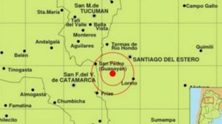 Un fuerte temblor sacudió a Santiago del Estero durante la madrugada