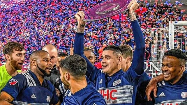 Gustavo Bou celebró en Estados Unidos