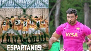 Javier Ortega Desio, el ex rugbier de Paraná, conquista la pantalla con Espartanos.