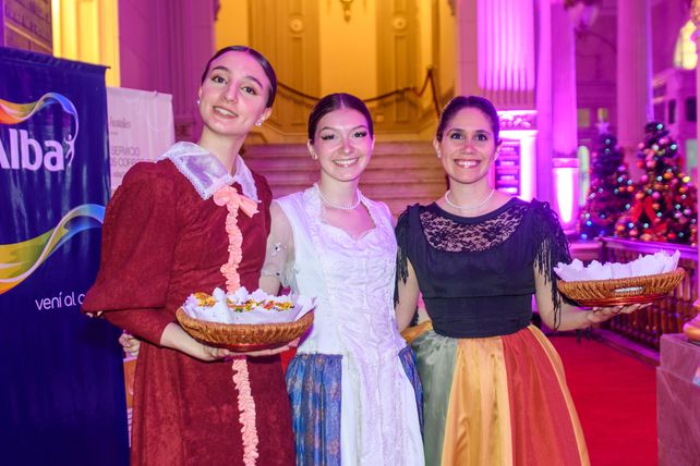 Florencia Gómez, Sofia Mazzurco y Valeria Prieto