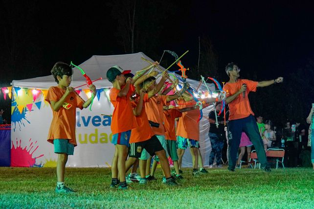 Alvear tuvo el cierre de la 17° temporada de la Colonia de Vacaciones con demostraciones deportivas y shows