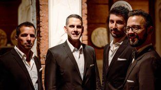 El cuarteto de tenores, Intenors, se presenta en el Teatro El Círculo este viernes.