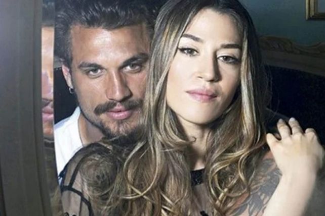 Daniel Osvaldo y Jimena Barón