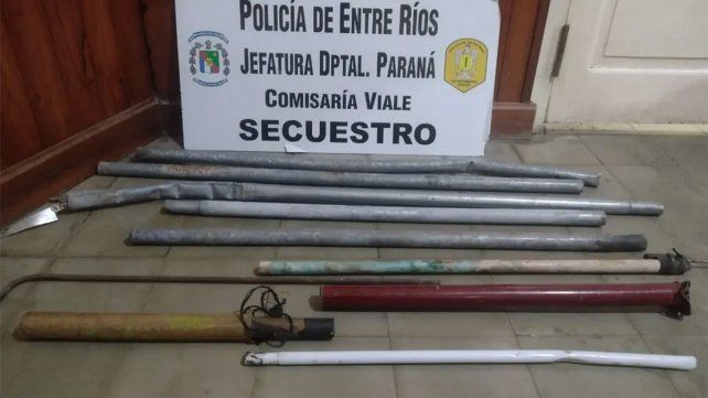 Dos mujeres fueron detenidas en Viale