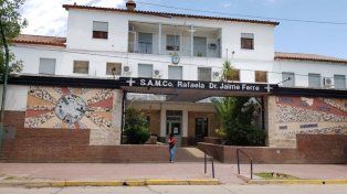 El hospital Jaime Ferré de Rafaela.