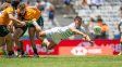 El rosarino Pedro De Haro hizo su debut con la camiseta de Los Pumas 7´s en Sudáfrica. El rosarino Pedro De Haro hizo su debut con la camiseta de Los Pumas 7´s en Sudáfrica.