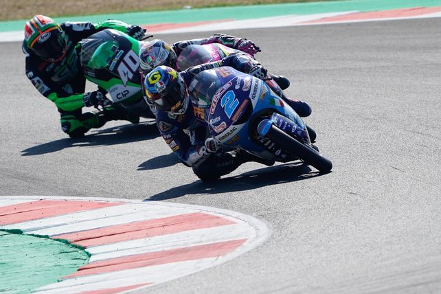 Gabriel Rodrigo fue quinto en San Marino en Moto 3