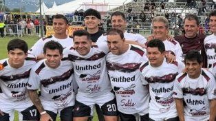 Se juntaron los ídolos de Colón: El Bichi y el Pulga conformaron dupla de ataque