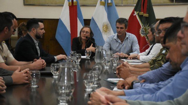 El gobierno provincial monitoreó en Concordia la asistencia y apoyo para familias afectadas por la crecida del Uruguay.