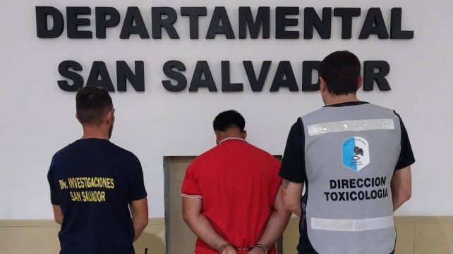 San Salvador: detuvieron a un pasajero de colectivo que trasladaba droga