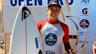 Franco viene de ganar la primera fecha del circuito Open, en playa Luna Roja, tras haber perdido dos finales anteriormente.
