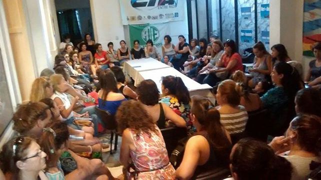 Mujeres de Paraná definieron las acciones del 8M