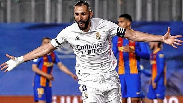 Real Madrid batió a Barcelona en el clásico de España