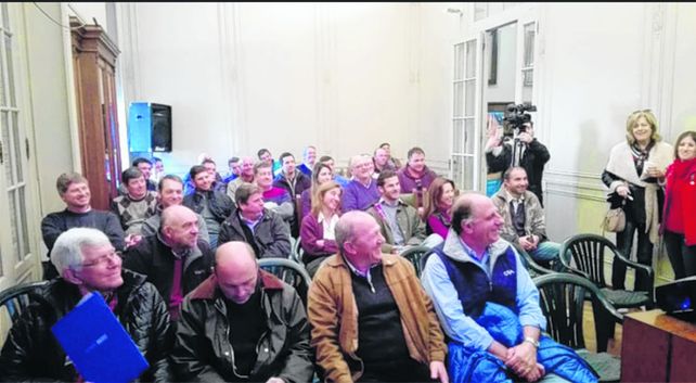 Declaración. Productores de cuatro provincias se pronunciaron en Rosario.