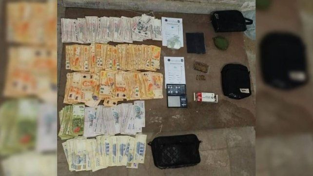 Secuestran más de tres millones de pesos en operativo por amenazas en Paraná