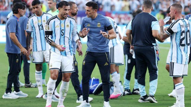 Scaloni destacó el carácter de Argentina: Sufrimos, pero lo que conseguimos es histórico