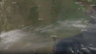 La gran nube de polvo que afecta a Buenos Aires no llegaría a Rosario