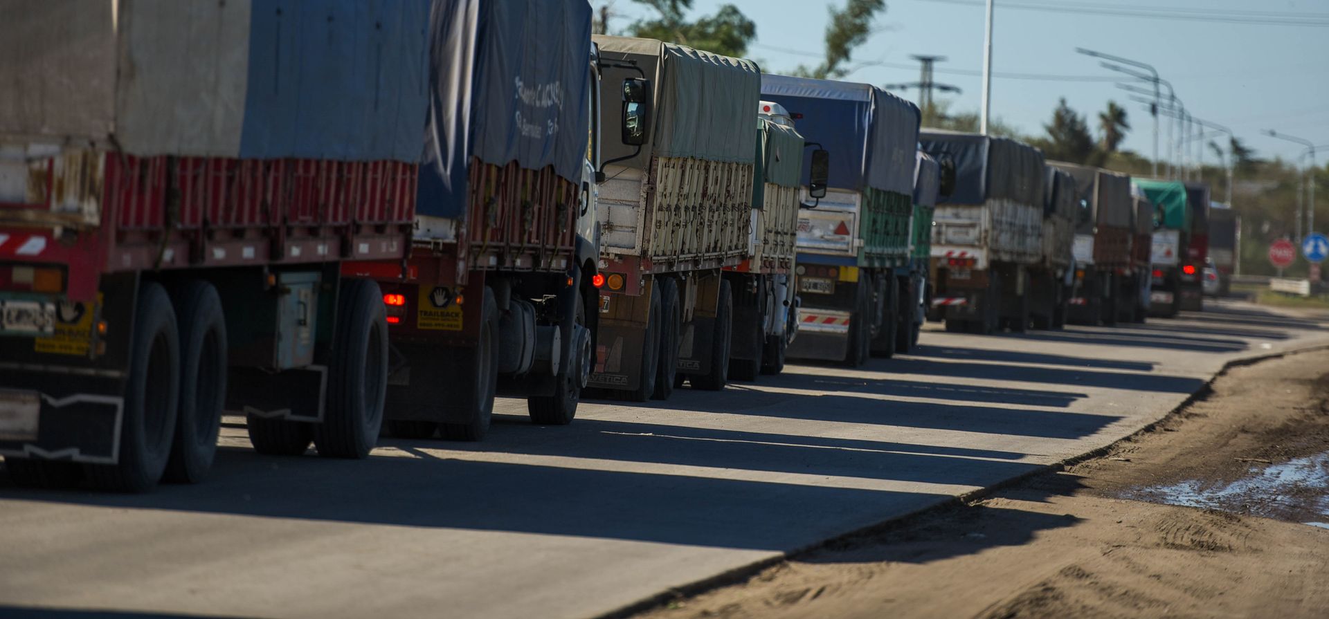 Alerta por el caos de camiones que ocasionará la cosecha gruesa
