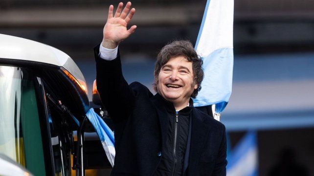 El presidente Javier Milei