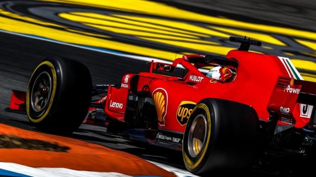 Vettel marcó la pole en Alemania