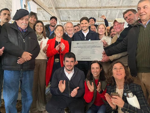 Reconocimiento a los productores de ovinos de Hampshire Down en la ExpoVenado 2025