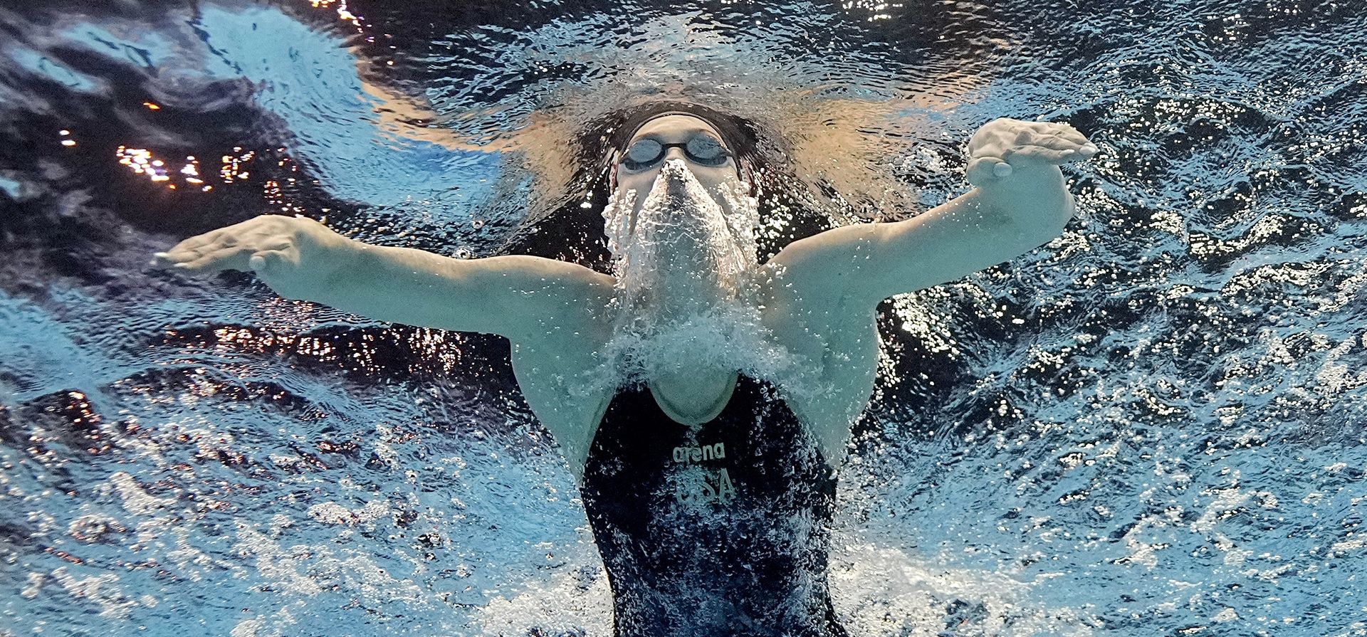 Alex Walsh, de los Estados Unidos, compite en los 200 metros combinados femeninos en el Campeonato Mundial de Natación en Fukuoka, Japón, el lunes 24 de julio de 2023. Walsh finalizó en segundo lugar. (Foto AP/David J. Phillip) Alex Walsh, de los Estados Unidos, compite en los 200 metros combinados femeninos en el Campeonato Mundial de Natación en Fukuoka, Japón, el lunes 24 de julio de 2023. Walsh finalizó en segundo lugar. (Foto AP/David J. Phillip)