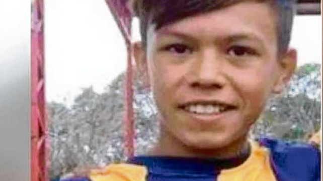 Diego Román. El chico tenía 12 años y recibió 30 puñaladas.