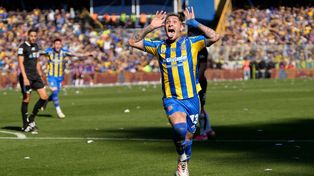 Central: el grito de Ávila que valía oro ante a la sequía goleadora de los centrodelanteros