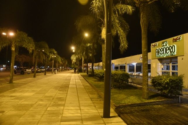 La zona donde se produjo el robo en manada que derivó en la fractura de una de las víctimas.