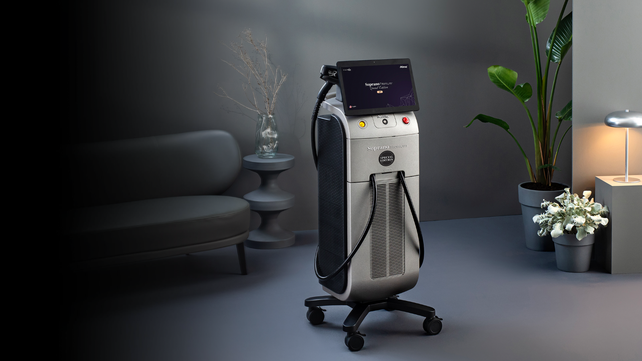 Este es un equipo original Soprano Titanium, de Alma Lasers