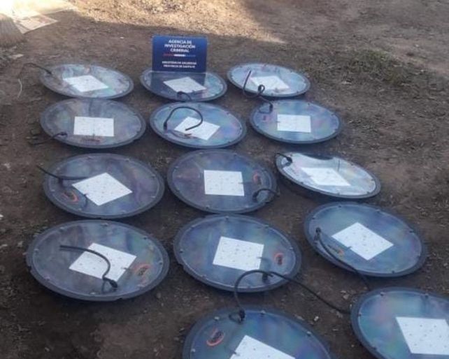 Detienen a un hombre por el robo de medio millón de pesos en luminarias de Puerto General San Martín
