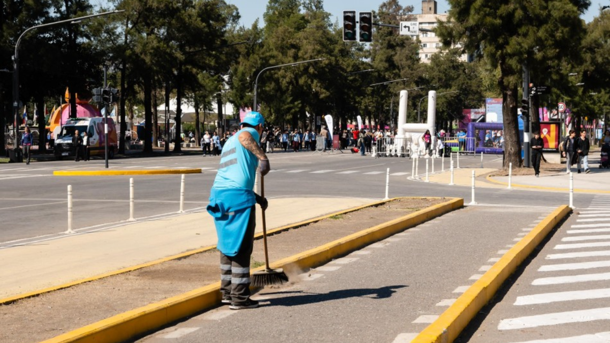 Ya es normal el tránsito en Oroño y el Parque Independencia tras los Juegos Suramericanos