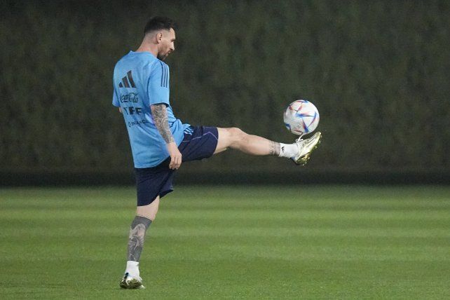Es de acá.&nbsp; &nbsp;El capitán de la selección argentina se entrenó ayer en forma normal. La mejor noticia para todos.
