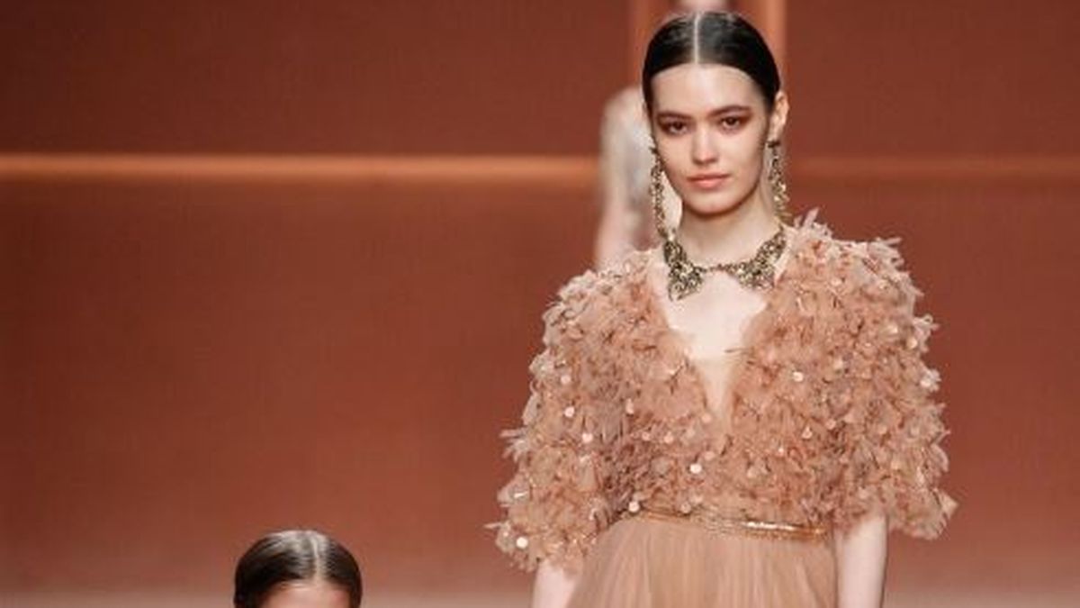 Francesca Icardi debutó como modelo en el fashion week de Milán