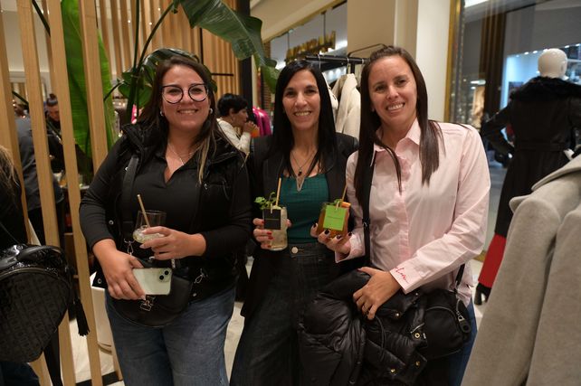 Antonella Gallardo, Natalia Castagnasso y Natalia Valsecche