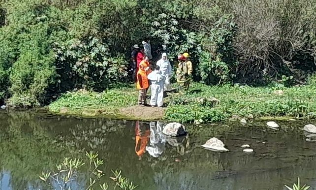 El cuerpo de Galarza se encontraba en un sector del arroyo Saladillo.