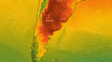 Una ola de calor seco afecta a gran parte del país: las máximas llegarían a 43º