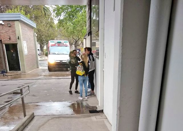 Un gran susto para la mujer e hijo de Fernando Zuqui